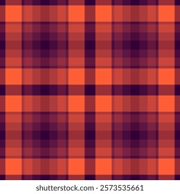 British seamless tartan plaid, veil fabric background pattern. Invite textile vector check texture in red and pink colors palette.