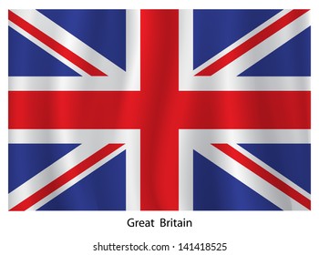 British vector flag