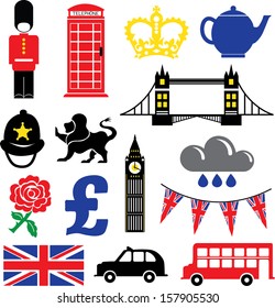 British vector icons & symbols