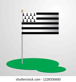 Brittany Flag Pole
