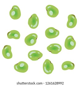 The broad beans