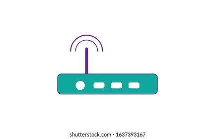 broadband icon  on white background