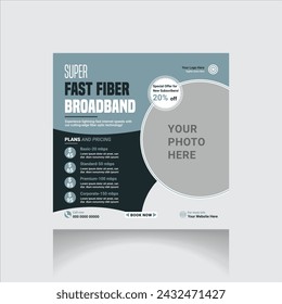 broadband internet social media post,social media instagram post