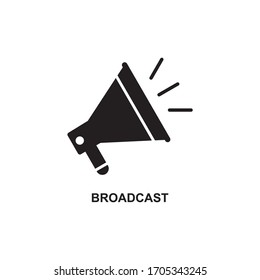 BROADCAST ICON , ANNOUNCEMENT ICON