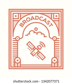 BROADCAST ICON CONCEPT