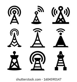 broadcast icon isolated sign symbol vector illustration - Collection of high quality black style vector icons
