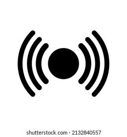 Broadcast Icon Vector Symbol Design Illustration