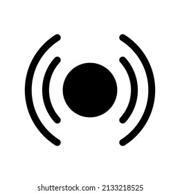 Broadcast Icon Vector Symbol Design Illustration
