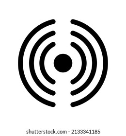 Broadcast Icon Vector Symbol Design Illustration