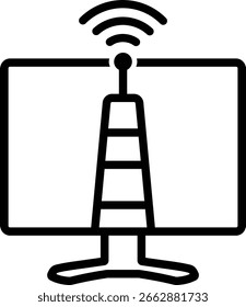 broadcast network internet TV television satellite broadcast gps 12022