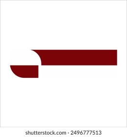 Noticias de difusión Plantilla inferior del tercer Anuncio. Vector moderno de diseño de diseño de barra de título