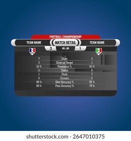 Broadcast pack of football vector 