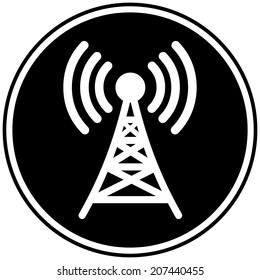 Broadcast Tower Symbol