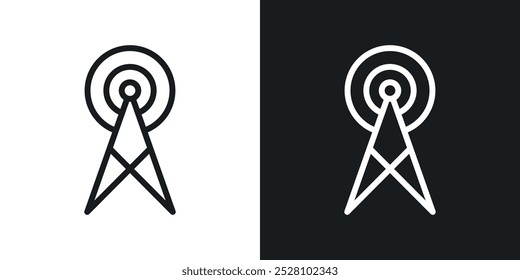 Vektorsymbol in Schwarz-Weiß senden