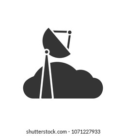 Broadcasting / Cloud Network Icon