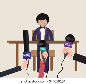 broadcasting concept design, vector illustration eps10 graphic 
