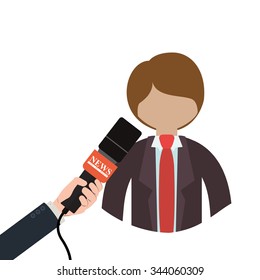 broadcasting concept design, vector illustration eps10 graphic 