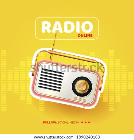Broadcasting concept with online music
