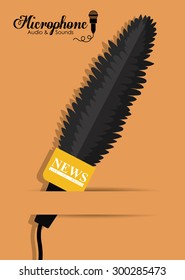 Broadcasting digital design, vector illustration eps 10