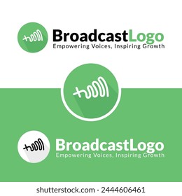 Broadcasting, Feedback, Announcement Logo Design	
