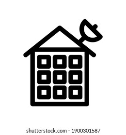 broadcasting icon or logo isolated sign symbol vector illustration - high quality black style vector icons
