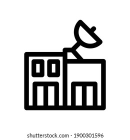 broadcasting icon or logo isolated sign symbol vector illustration - high quality black style vector icons
