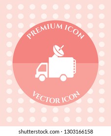 Broadcasting Icon for Web, Applications, Software & Graphic Designs.