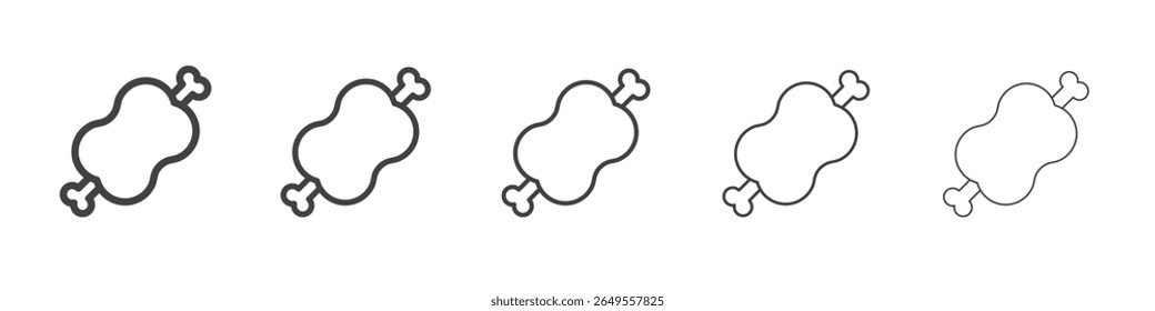 Ícone de fundo plano simples esboço logotipo