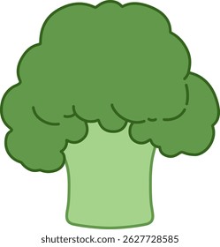 Broccoli among healthy and fresh vegetables
