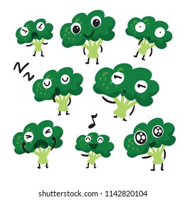 broccoli character vector design