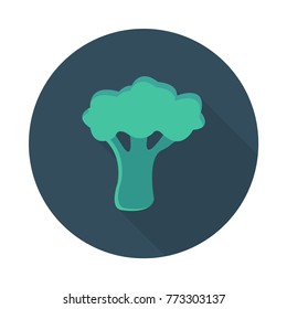  broccoli  circle flat