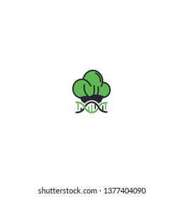 Broccoli DNA Logo Inspirations Template