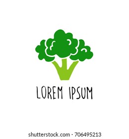 broccoli doodle icon