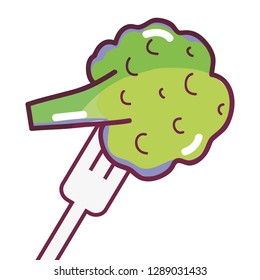 Broccoli fresh natural food