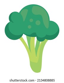 broccoli fresco vegetal sano icono
