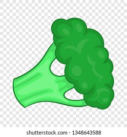 Broccoli icon in cartoon style isolated on background for any web design 