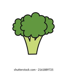 broccoli icon design template vector illustration