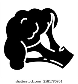 Broccoli Icon Element For Design