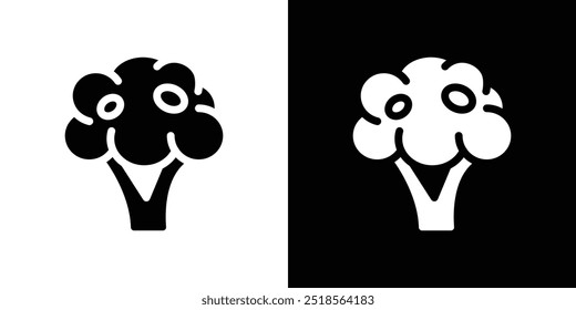 Brokkoli-Symbol - Sammlung von flachen Füllungen