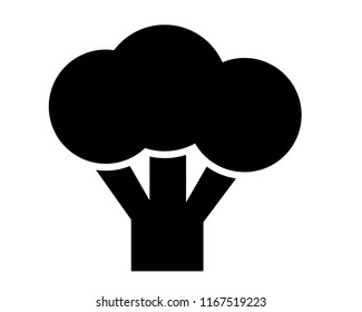 broccoli icon glyph cool cute icon pack app design icon