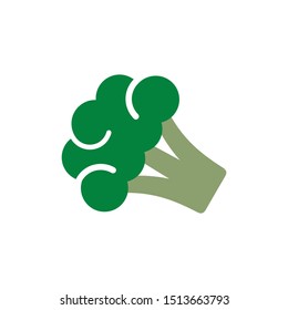 Broccoli icon isolated on white background. Broccoli icon simple sign. Broccoli icon trendy and modern symbol for graphic and web design.