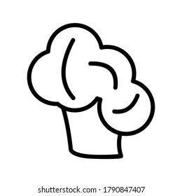 Broccoli icon or logo isolated sign symbol vector illustration - high quality black style vector icons

