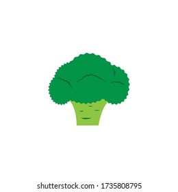 Broccoli icon. Logo vector illustration.
