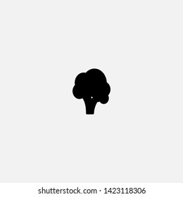 broccoli icon sign signifier vector