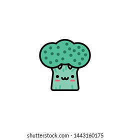 broccoli icon sign signifier vector