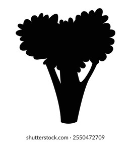 Broccoli Icon Simple Design for Healthy Food Themes