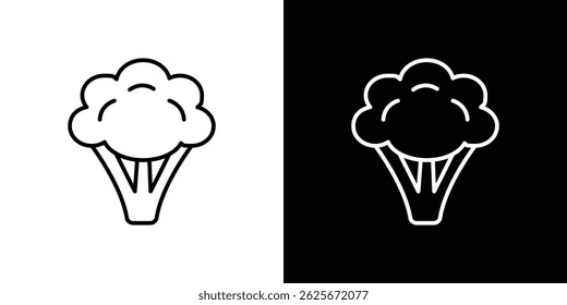 Broccoli icon vector collection. vector sign illustration