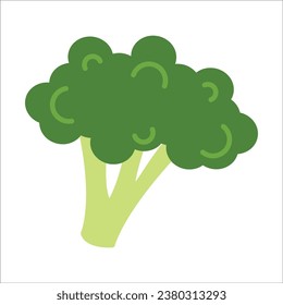 broccoli icon vector design template