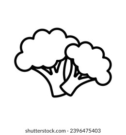 broccoli icon vector design template simple and clean