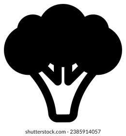 broccoli icon vector illustration asset element